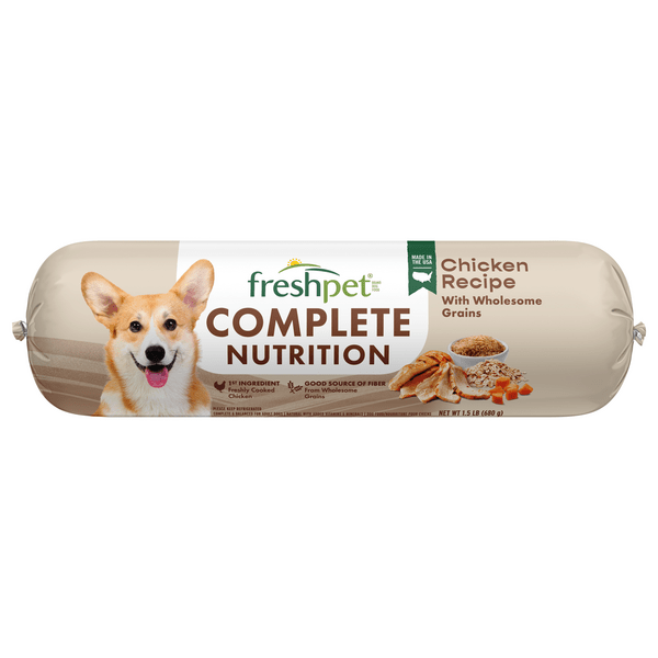 Save on Freshpet Complete Nutrition Refrigerated Dog Food Chicken