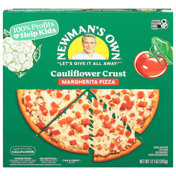 Save on Newman's Own Thin & Crispy Cauliflower Crust Pizza Margherita