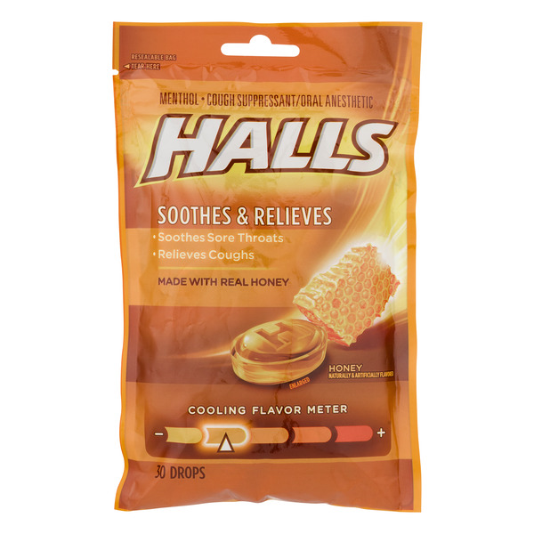 Halls Menthol Cough Drops