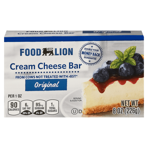 Save on Food Lion Cream Cheese Bar Order Online Delivery Food Lion