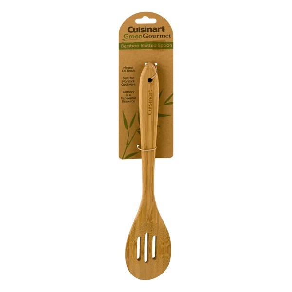 Save on Cuisinart Green Gourmet Bamboo Slotted Spoon Order Online