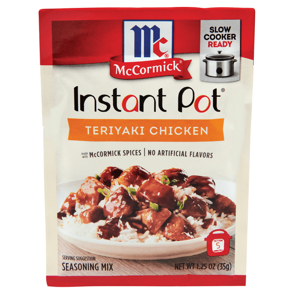 Save on McCormick Instant Pot Seasoning Mix Packet Teriyaki Chicken