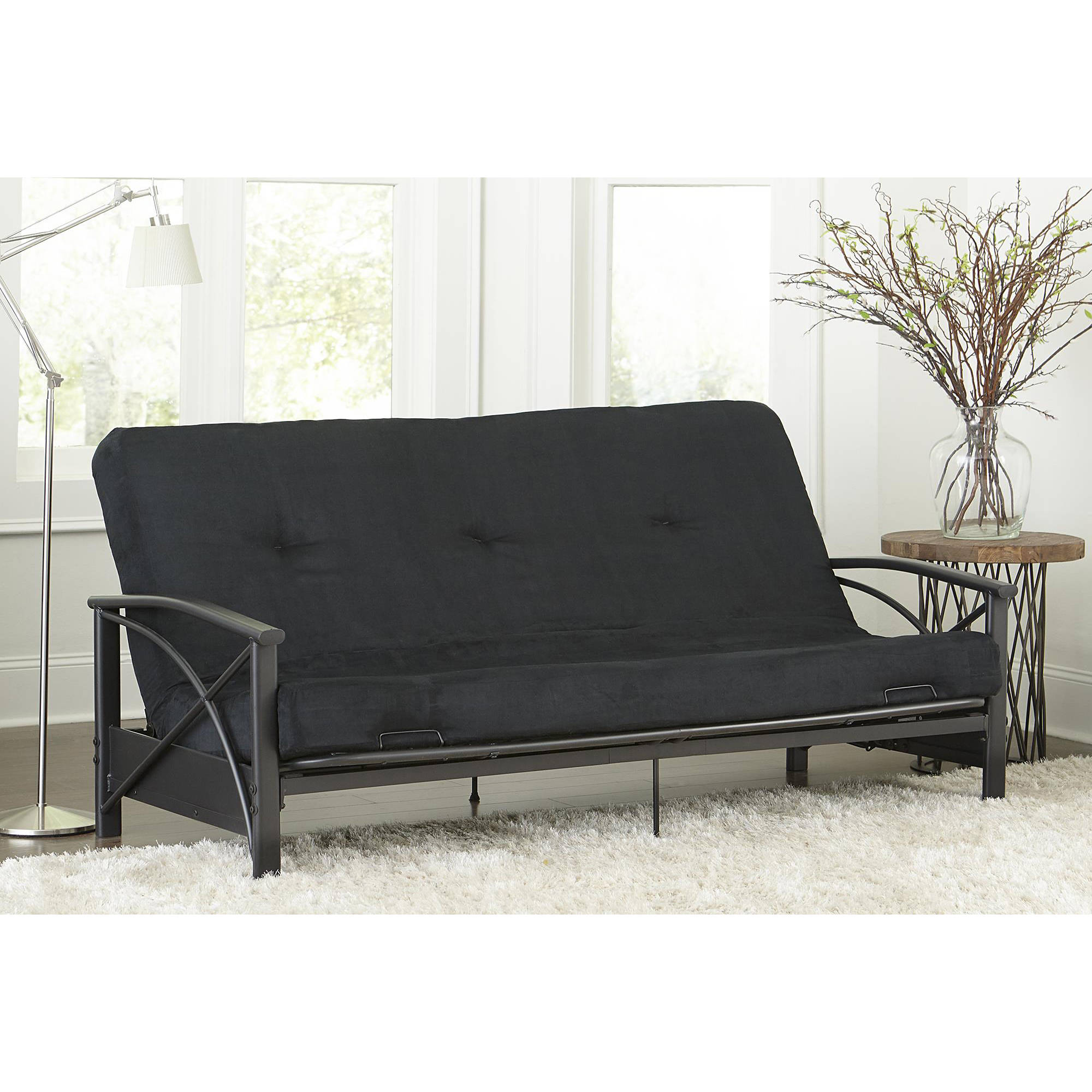 Mainstays Black Metal Futon Frame Instructions at Ruby Mcknight blog