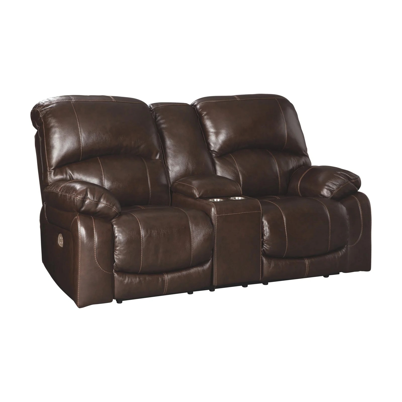 Signature Design by Ashley Hallstrung Power Reclining Loveseat with