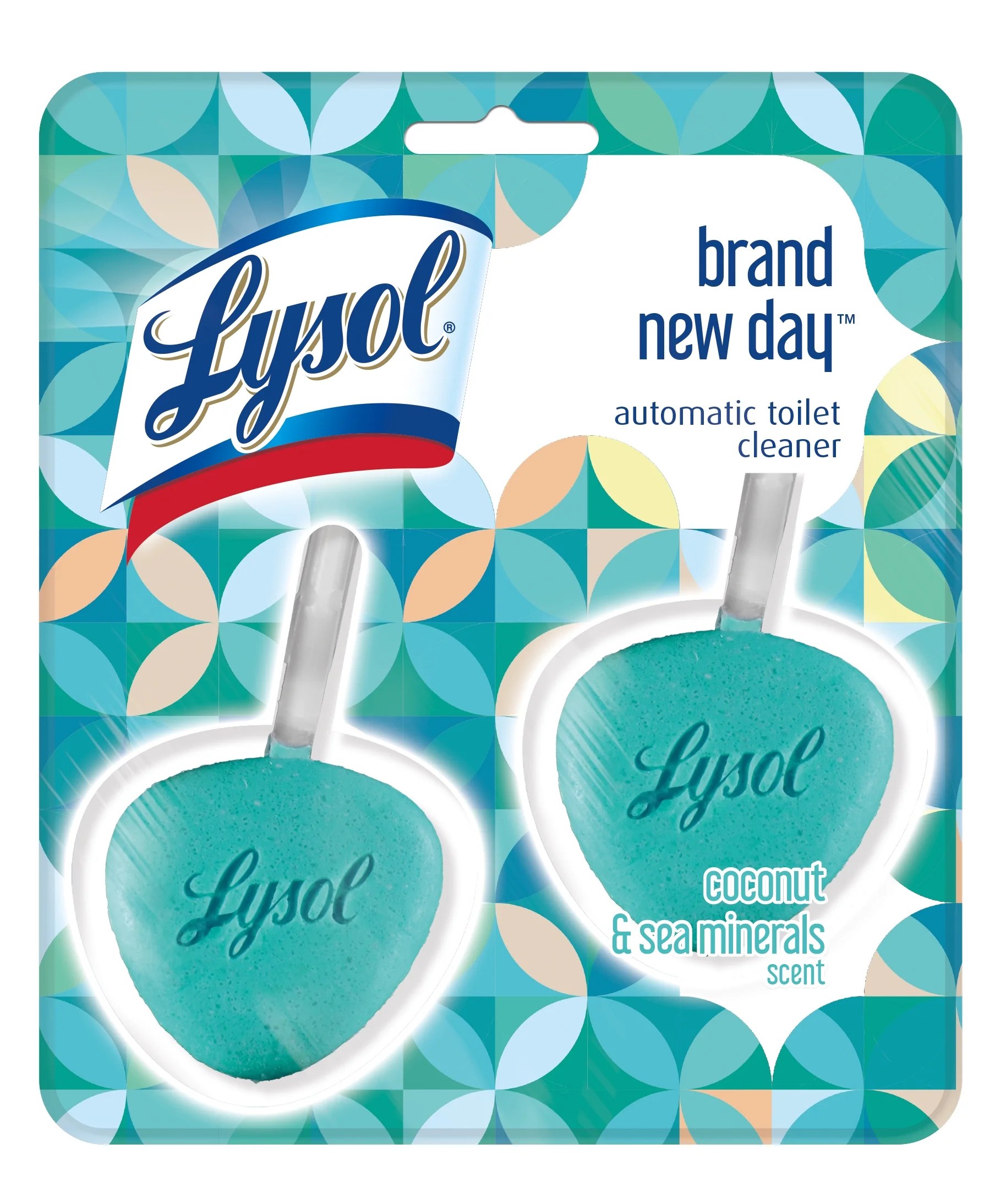 Lysol Automatic InTheBowl Toilet Cleaner, Cleans and Freshens Toilet Bowl, Coconut Water & Sea