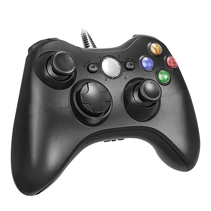Wiresmith Classic Wired Xbox 360 Controller Black
