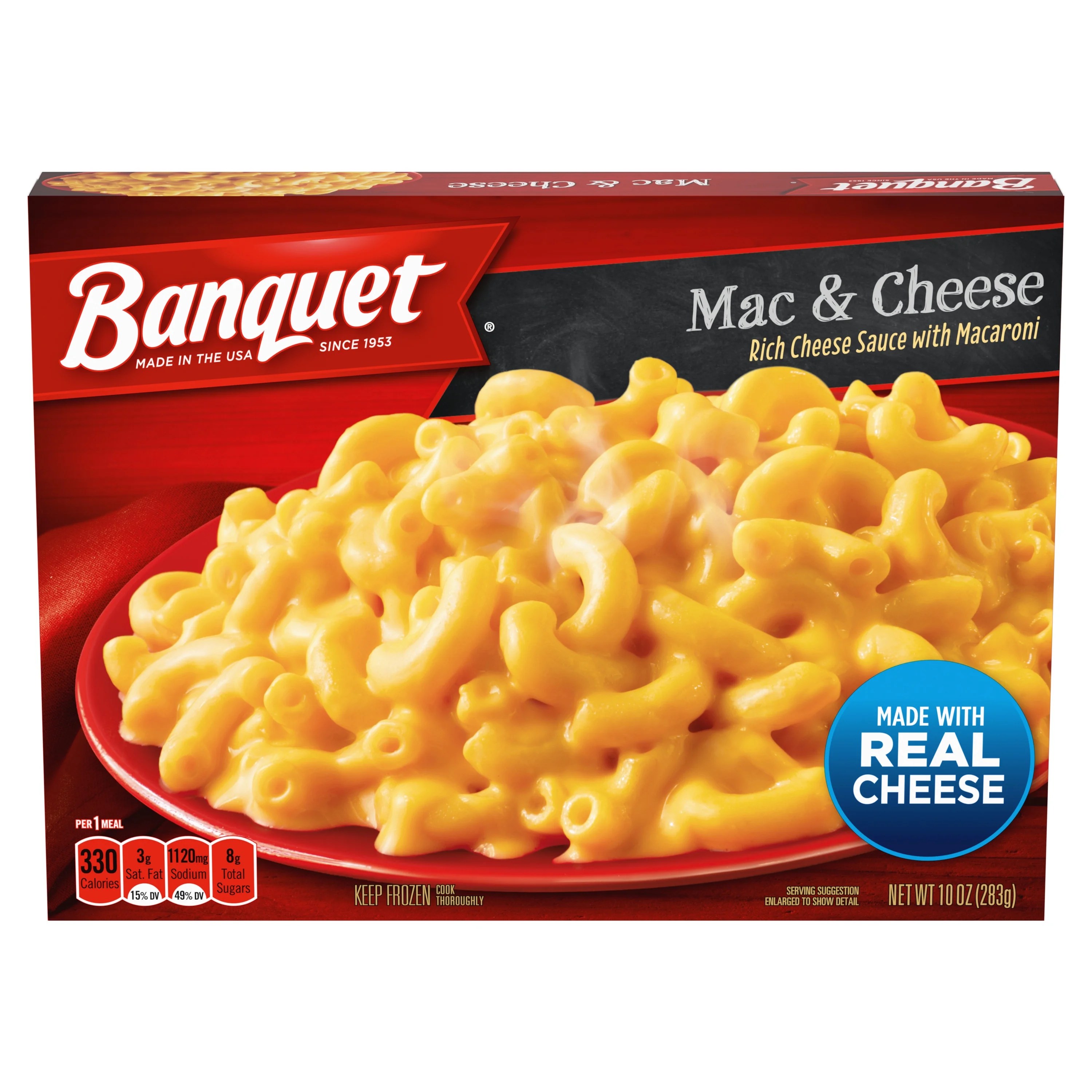 Banquet Mac and Cheese Frozen Meal, 10 oz (Frozen)