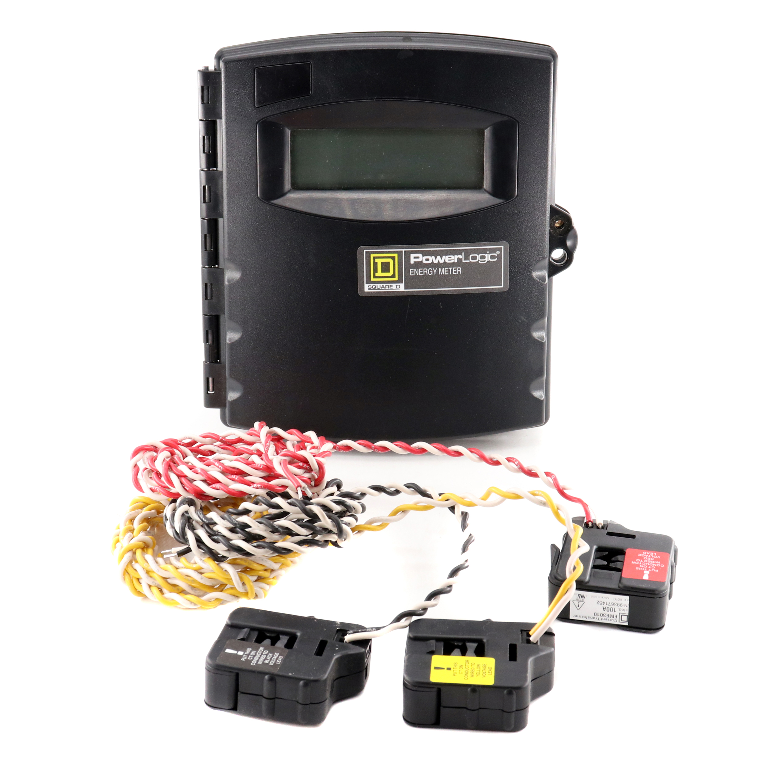 Square D EME3010 PowerLogic Extended Range Digital Energy Meter, (3) CT