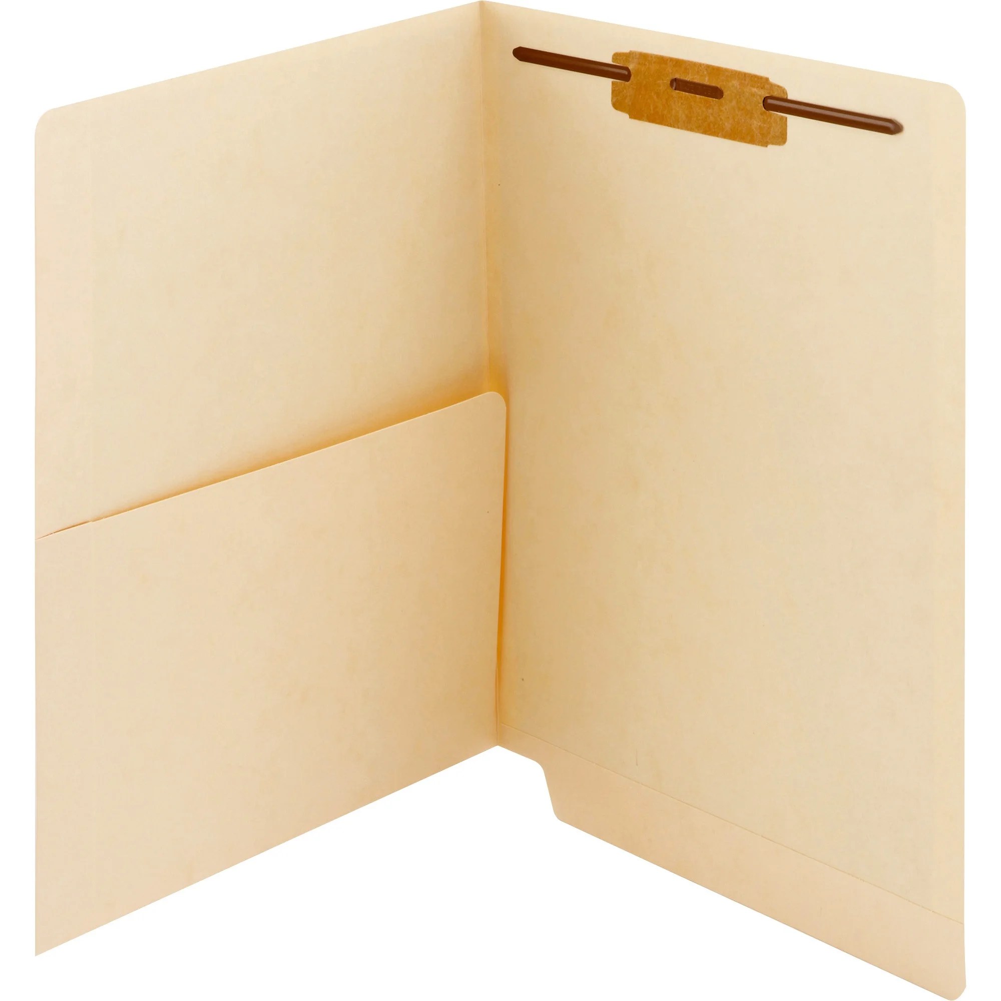 Smead End Tab Manila Pocket Folder with Fastener 50/BX Letter (34100