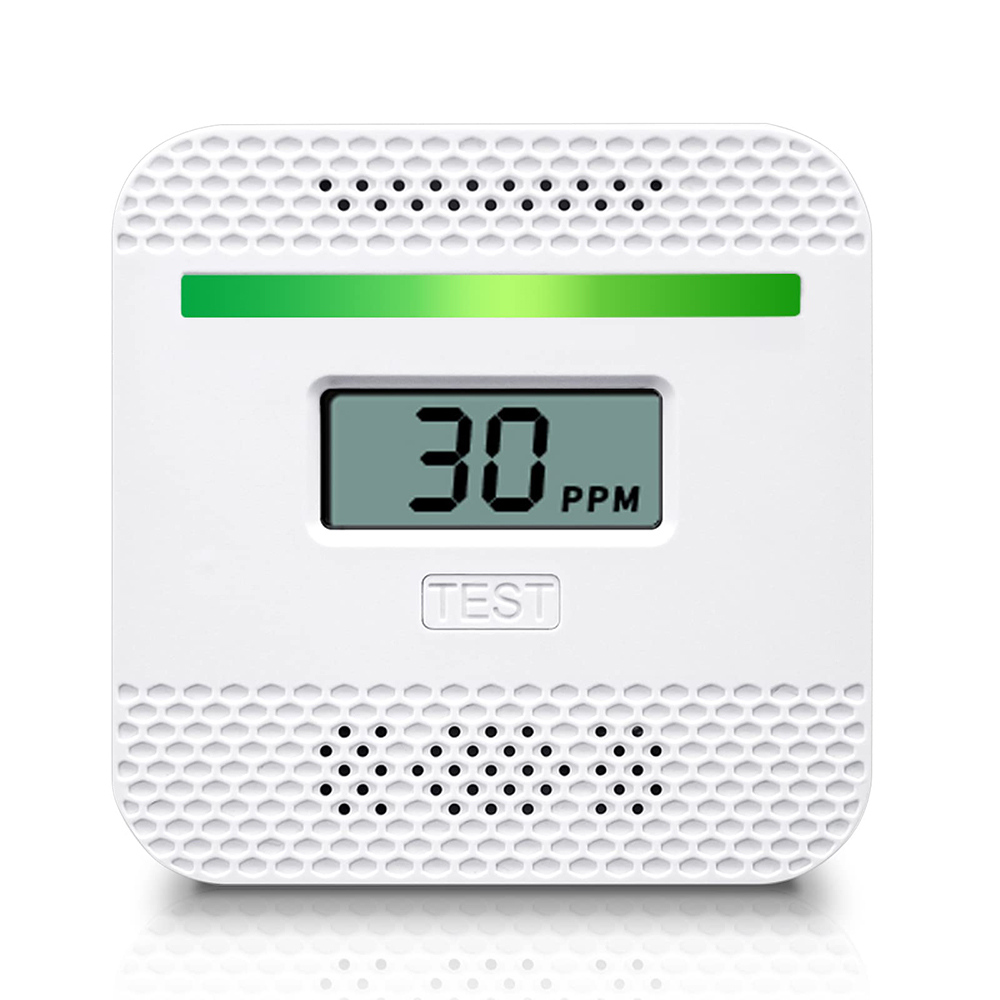 Carbon Monoxide Detectors, Portable CO Alarm Detector with LCD Digital