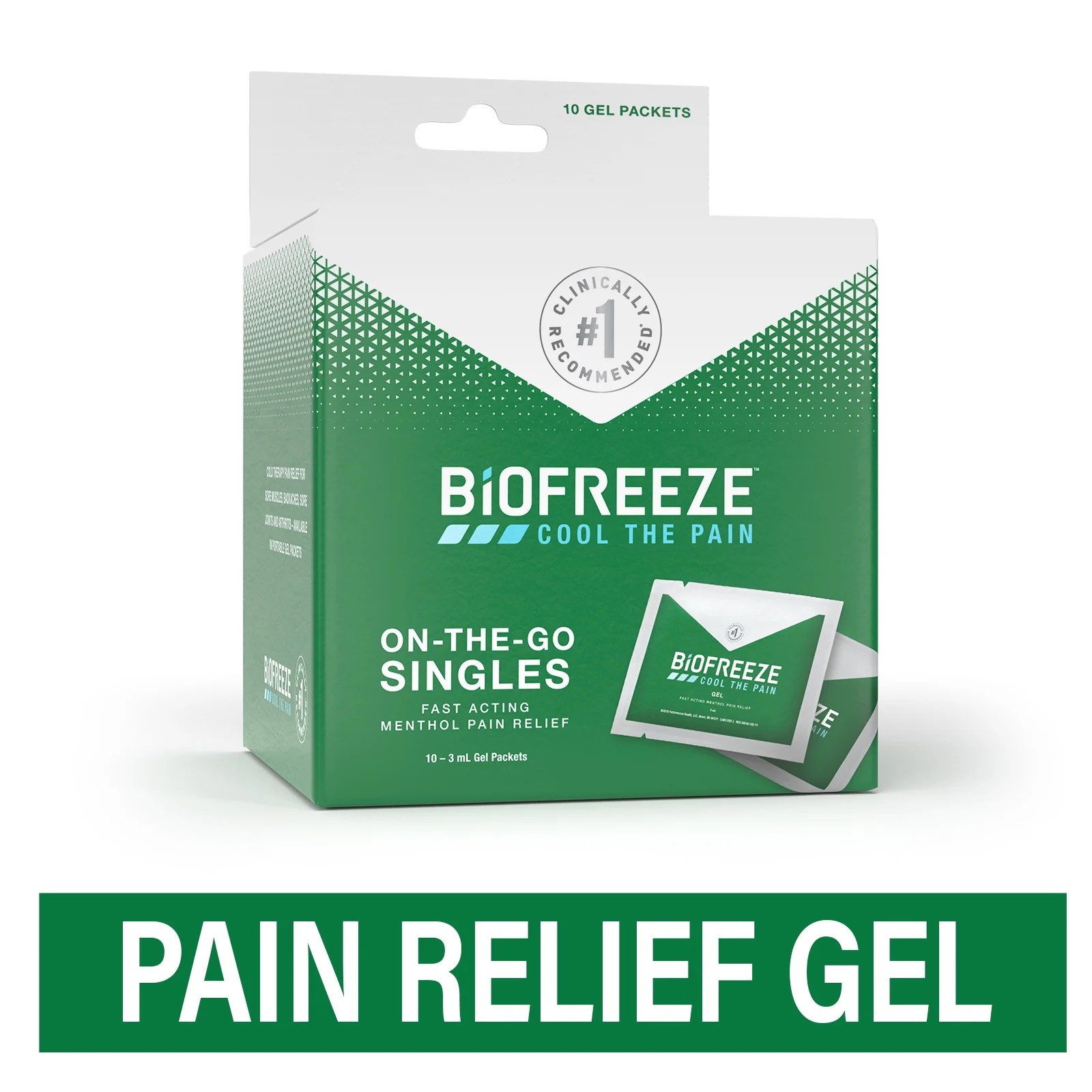 Biofreeze OnTheGo Pain Relieving Gel, Arthritis, Muscle