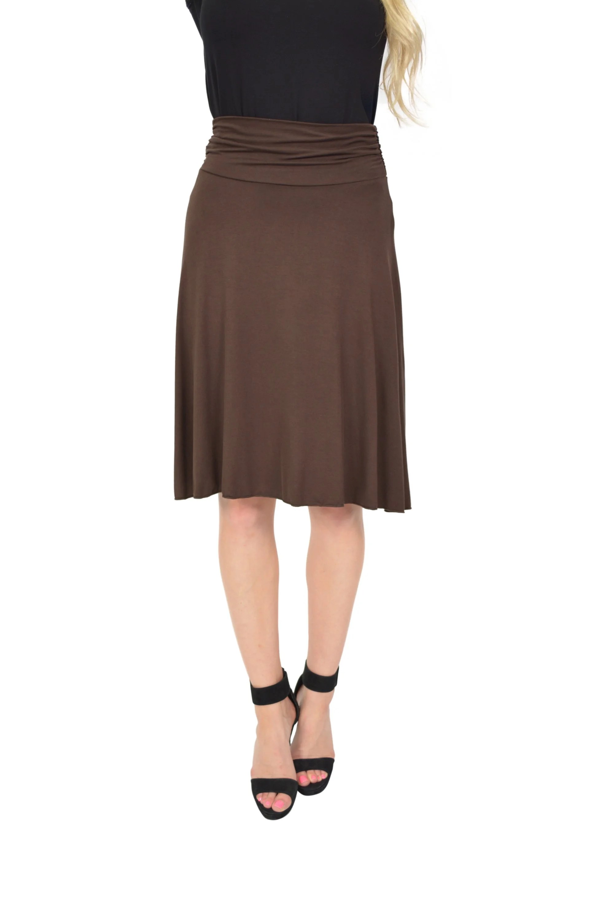 Stretch is Comfort Girl's, Women's and Plus Size Knee Length Flowy