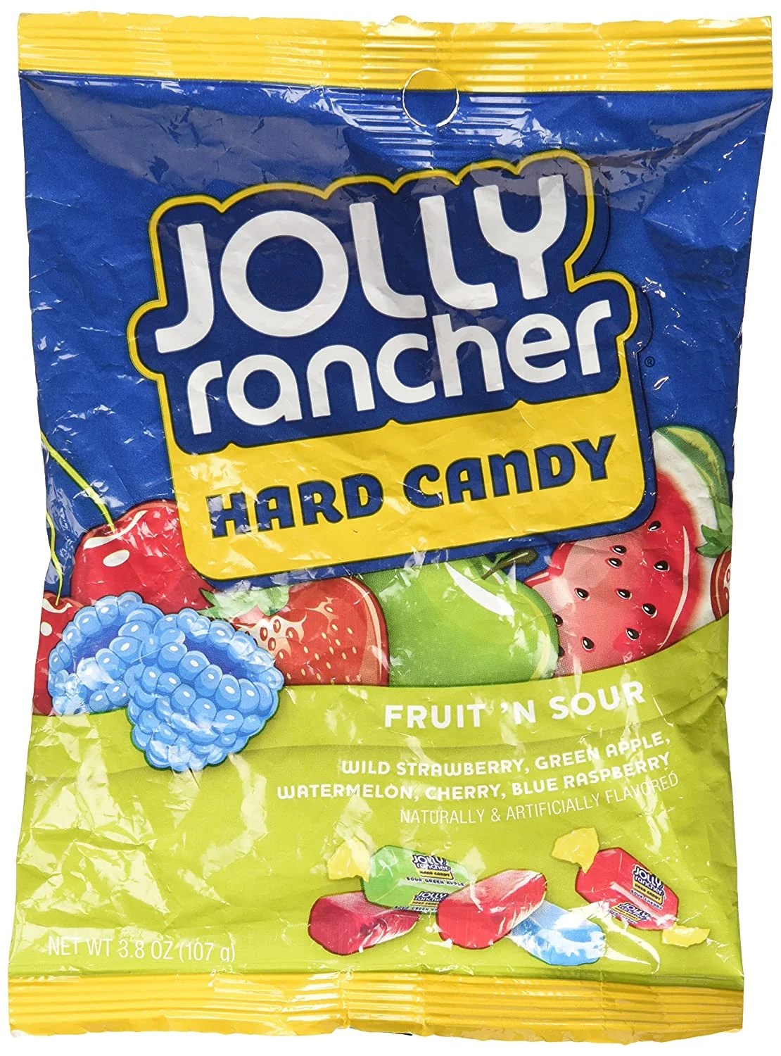 Jolly Rancher Fruit N Sour Hard Candy in assorted fruit flavors (3.8