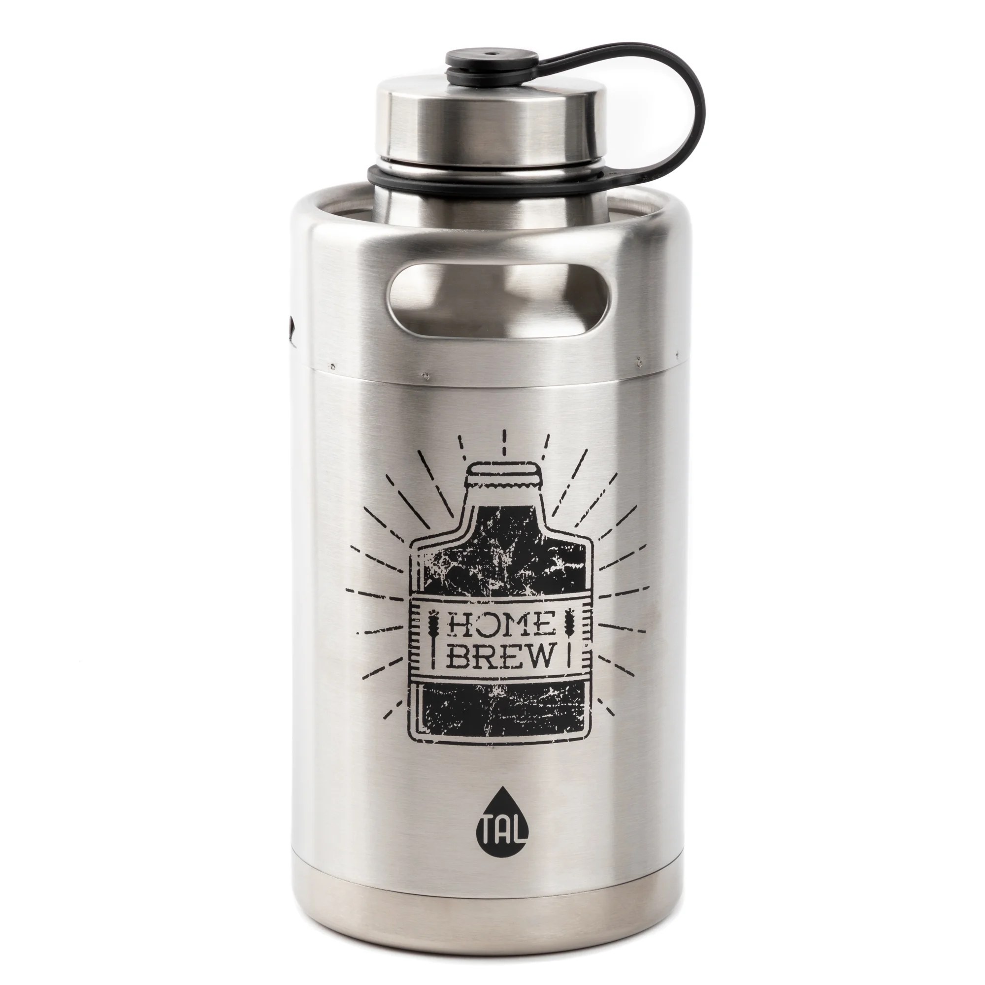 Tal 64 oz Stainless Steel Insulated Water Bottle and Growler Walmart
