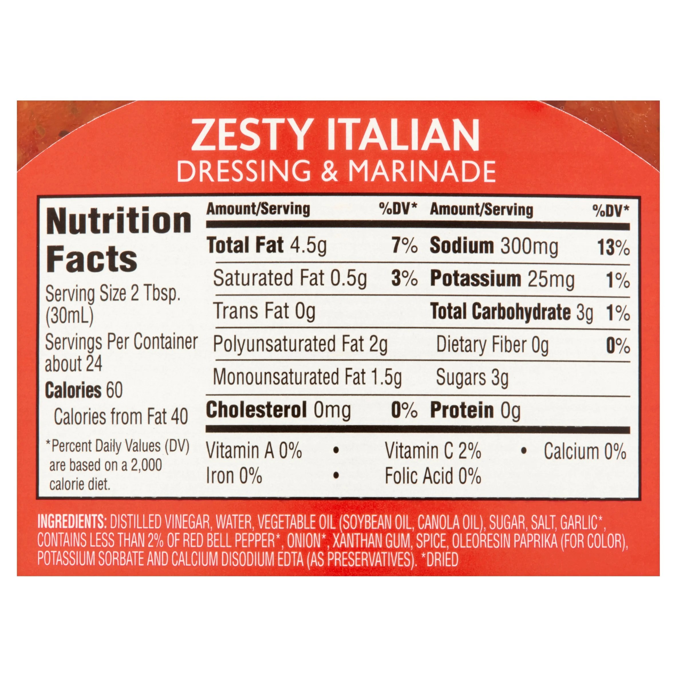 32 Italian Dressing Nutrition Label Labels Design Ideas 2020