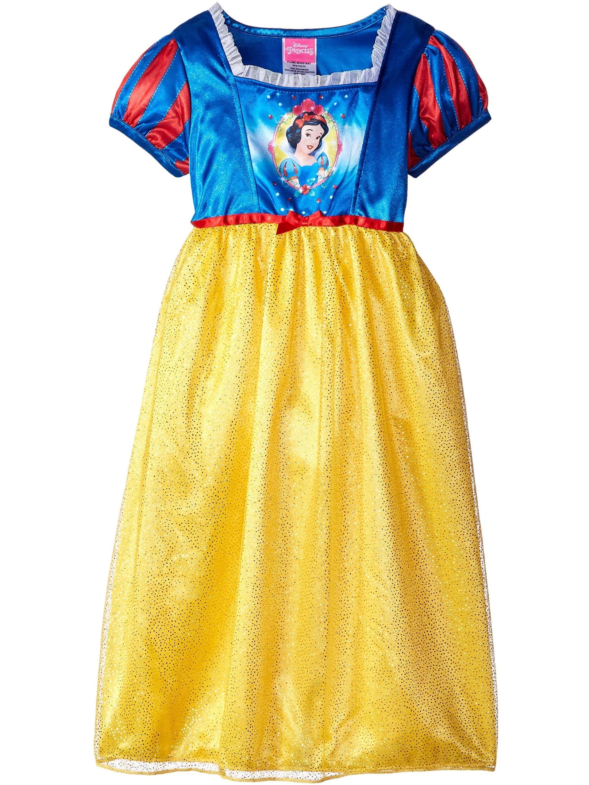 Disney Disney Princess Girls' Snow White Fantasy Nightgown, Gown