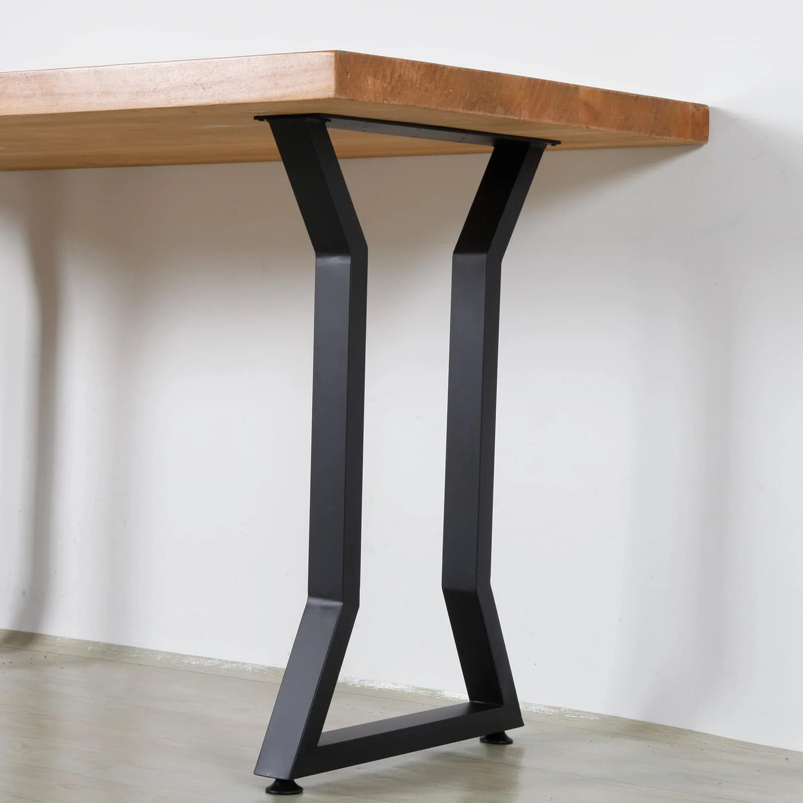 SSS Furniture Metal Table Legs 28" Height 17.7" Width, Modern Heavy