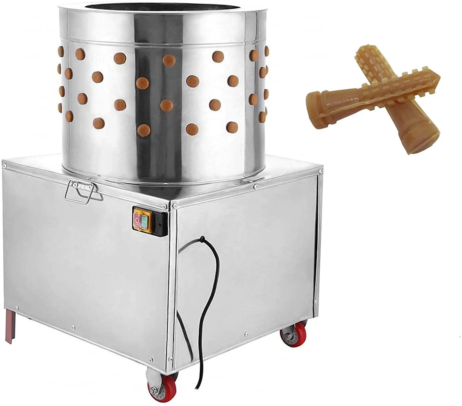 INTBUYING Commercial Electric Chicken Plucker Plucking Machine Poultry