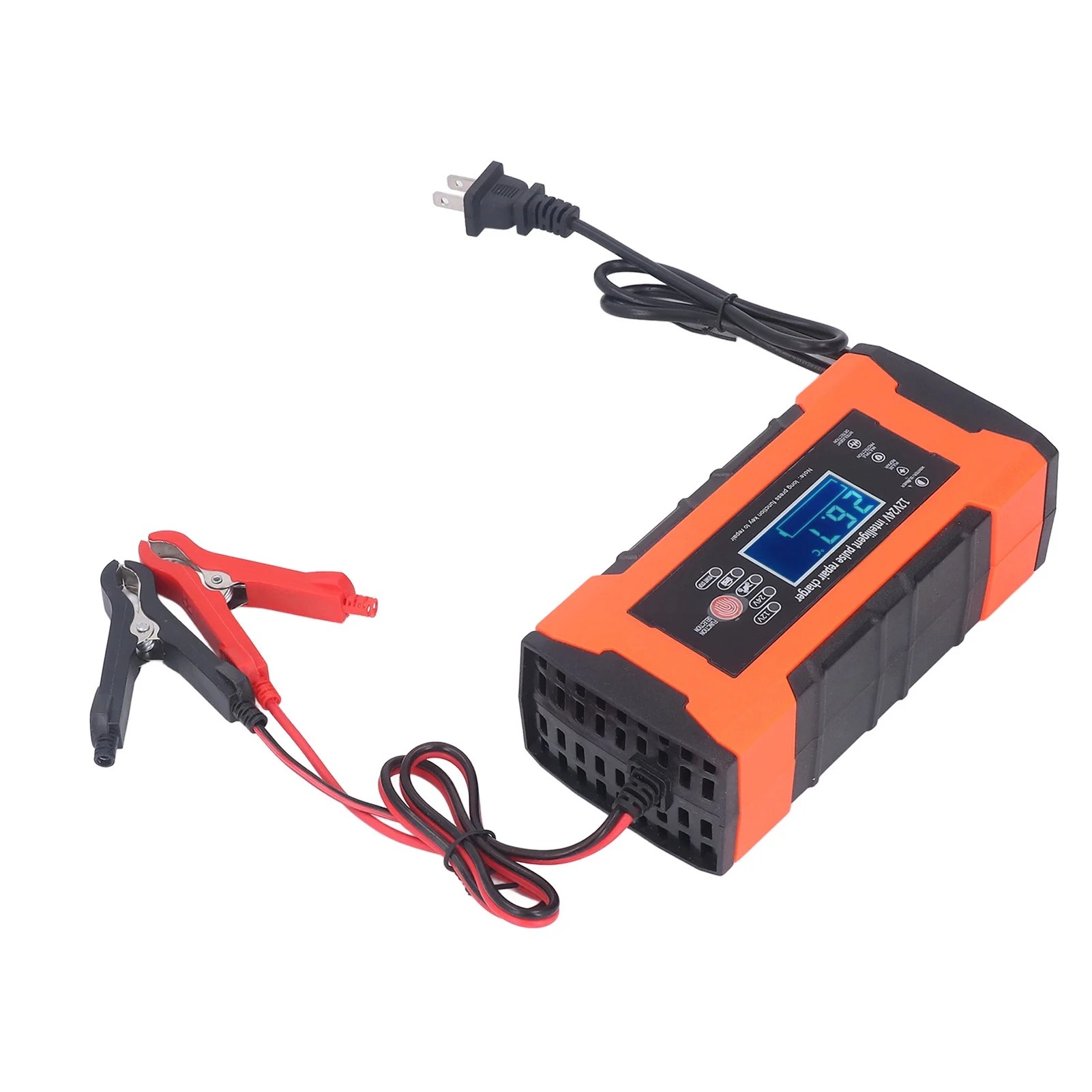Pulse Repair Battery Charger, Battery Charger 12V 10A 24V 5A US Plug