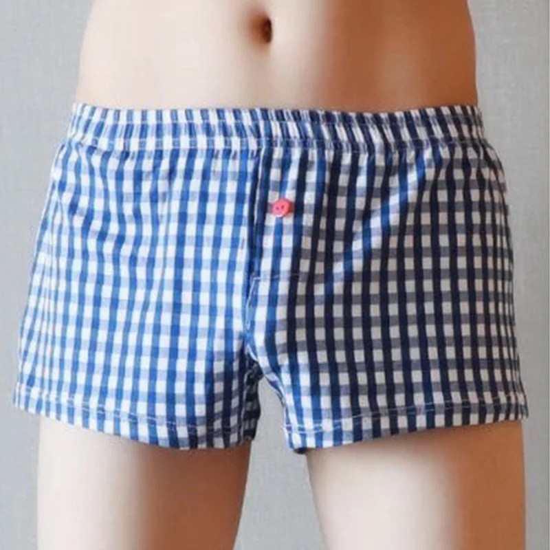UHUSE Men�s Casual Plaid Comfortable Low Rise Shorts UHUSE Men�s Casual Plaid Comfortable Low Rise Shorts