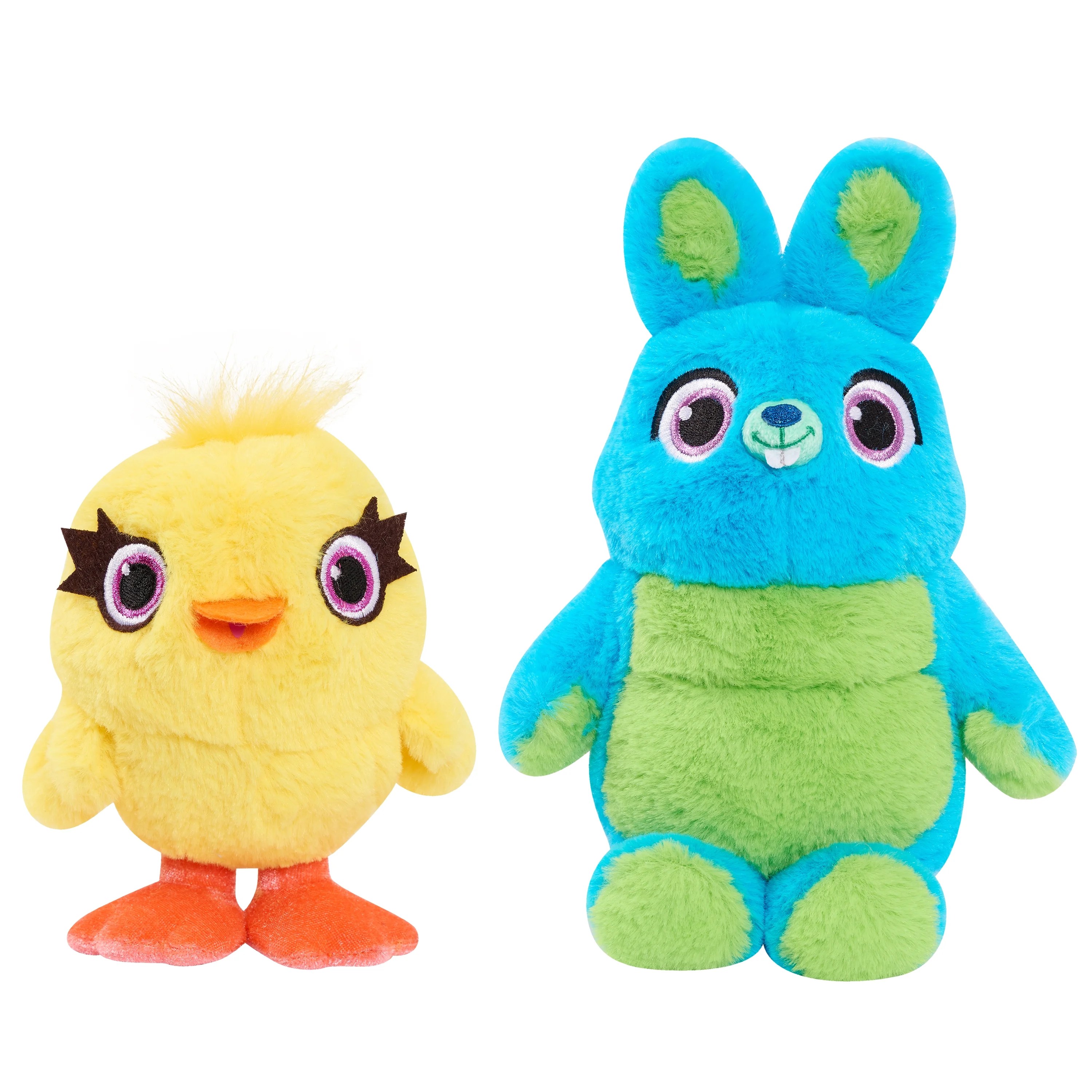 Toy Story 4 Bean Plush 2Pack, Ducky & Bunny, Ages 3