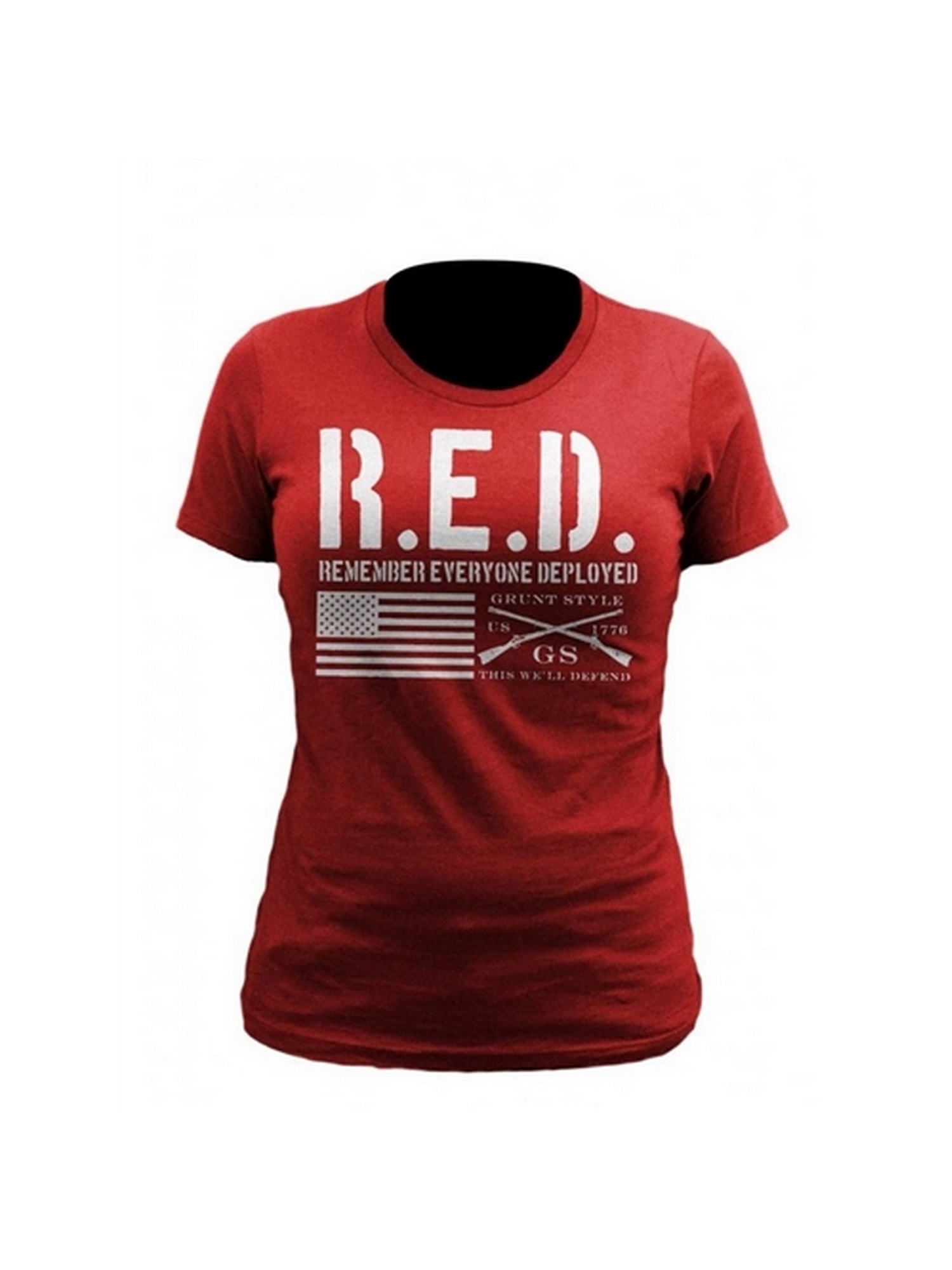Grunt Style Grunt Style The RED Shirt Ladies TShirt