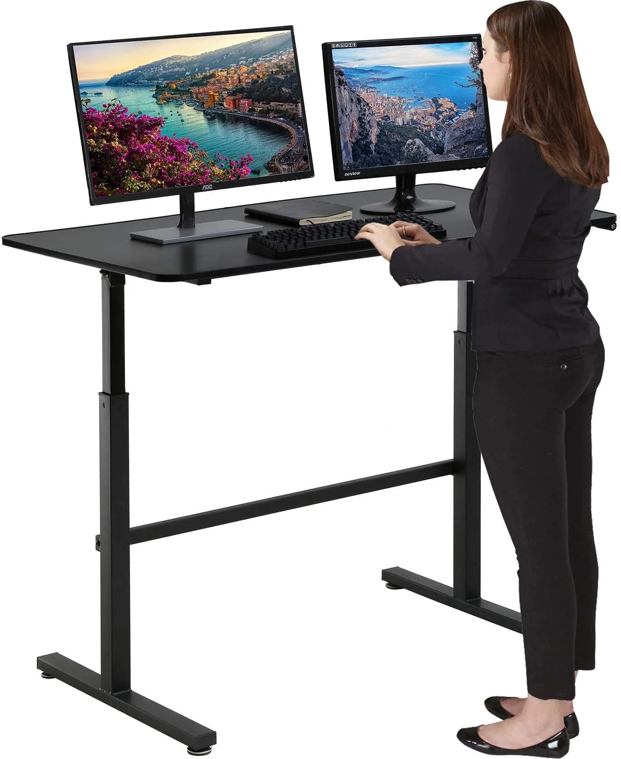 Standing Desk Converter Height Adjustable Desk Computer Workstation