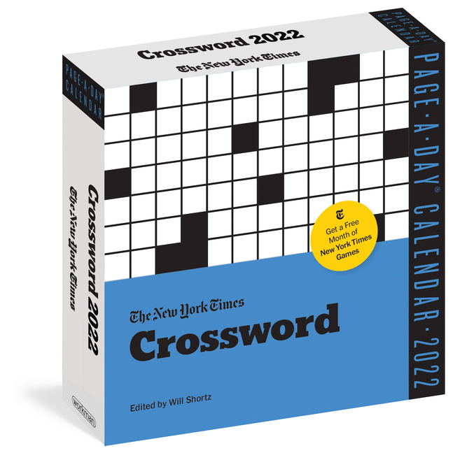 Here is the answer for: This because we consider crosswords as reverse of dictionaries. The New York Times Daily Crossword PageADay Calendar for 2022 A