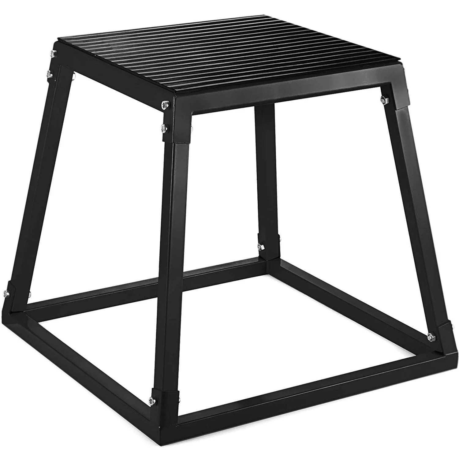 VEVOR 12 inch Plyometric Platform Box Fitness Exercise Jump Box (Black