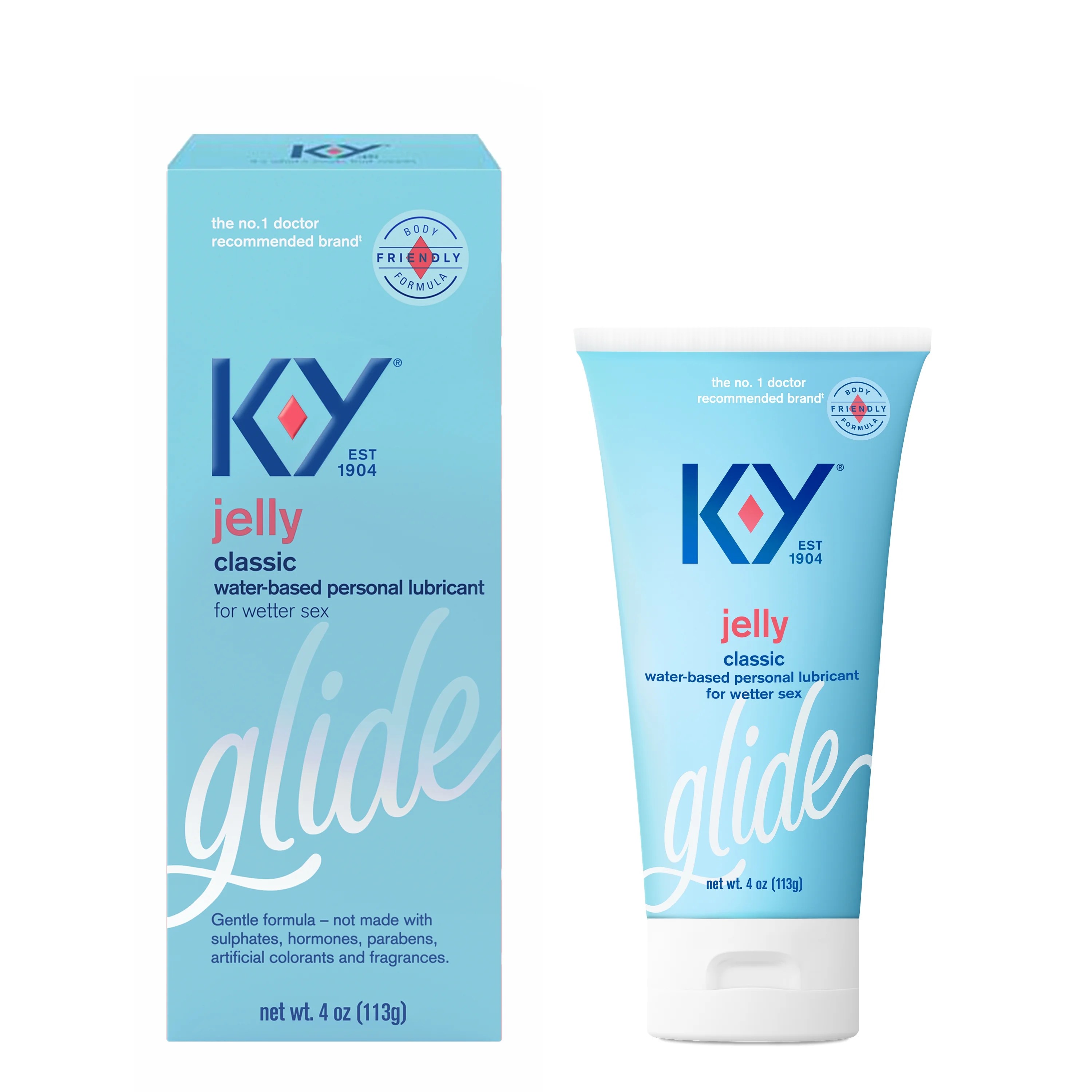 KY Jelly Lube, Personal Lubricant, WaterBased Formula, Safe to Use