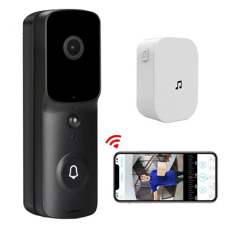 Cooligg WiFi Visual Ring Smart Doorbell Smart Home Wireless Camera