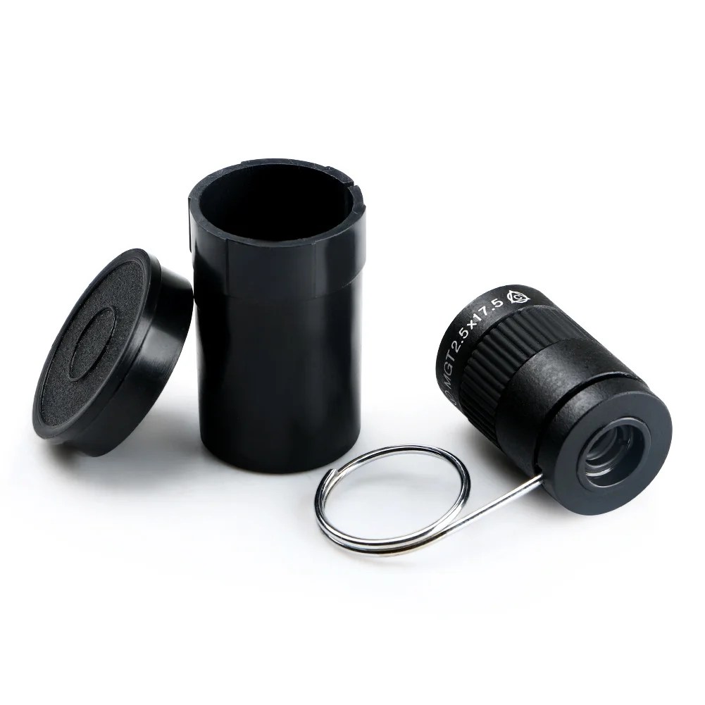 Mini Monocular Telescope 2.5x17.5 HD Optical Ultra Miniature Finger