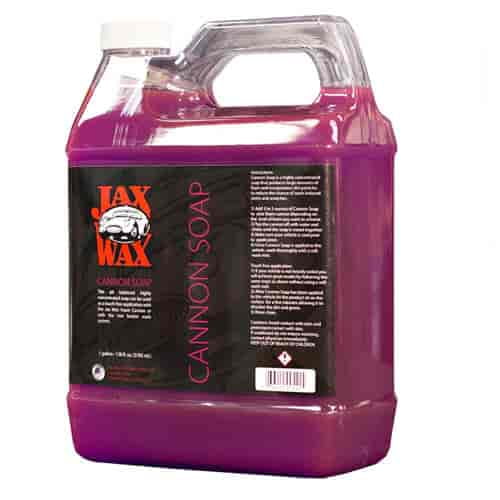 Jax Wax CS01 Cannon Soap 1 Gallon For Use With MTM Foam Cannon