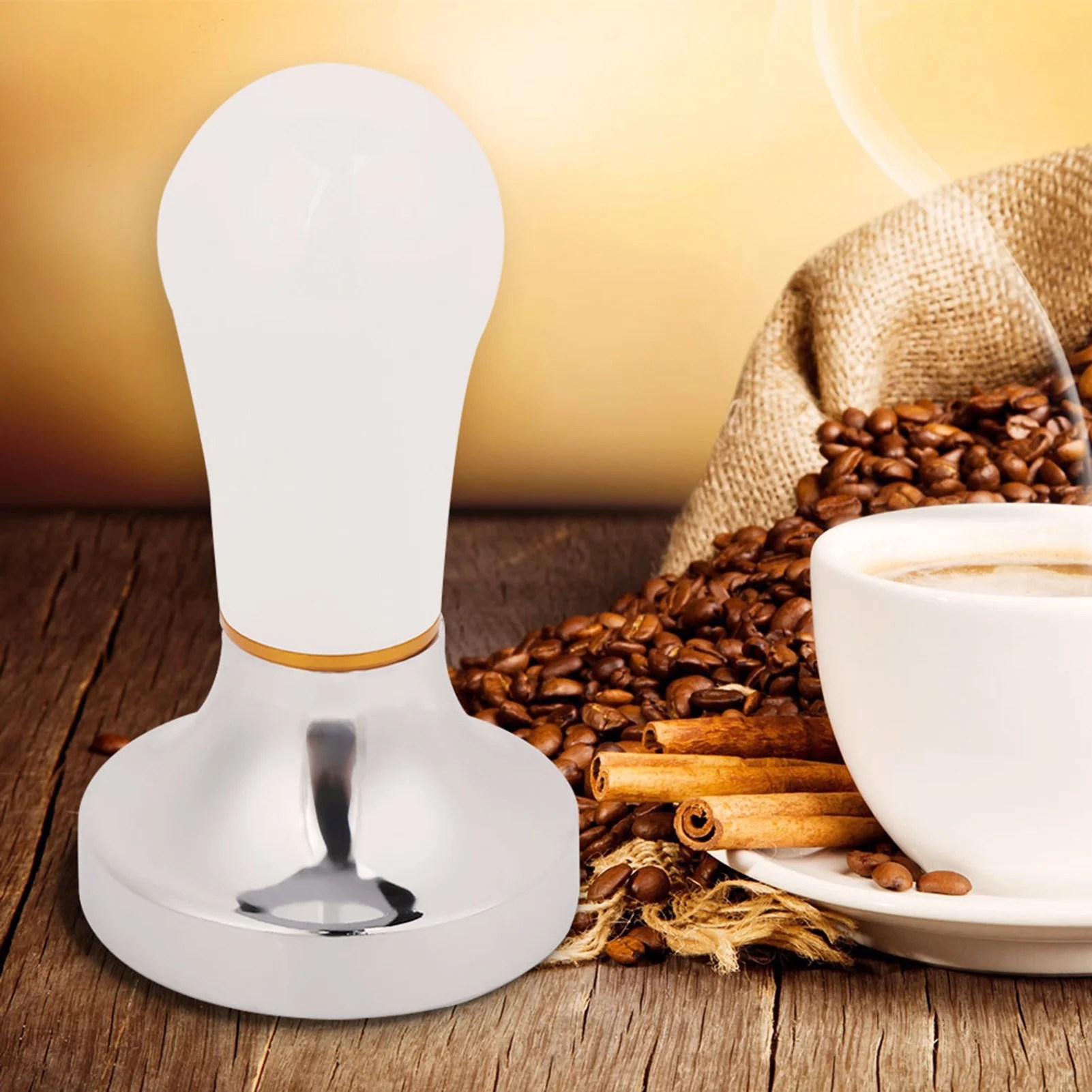 Aluminum Coffee Tamper, Premium Material Handle Coffee Tamper, For All