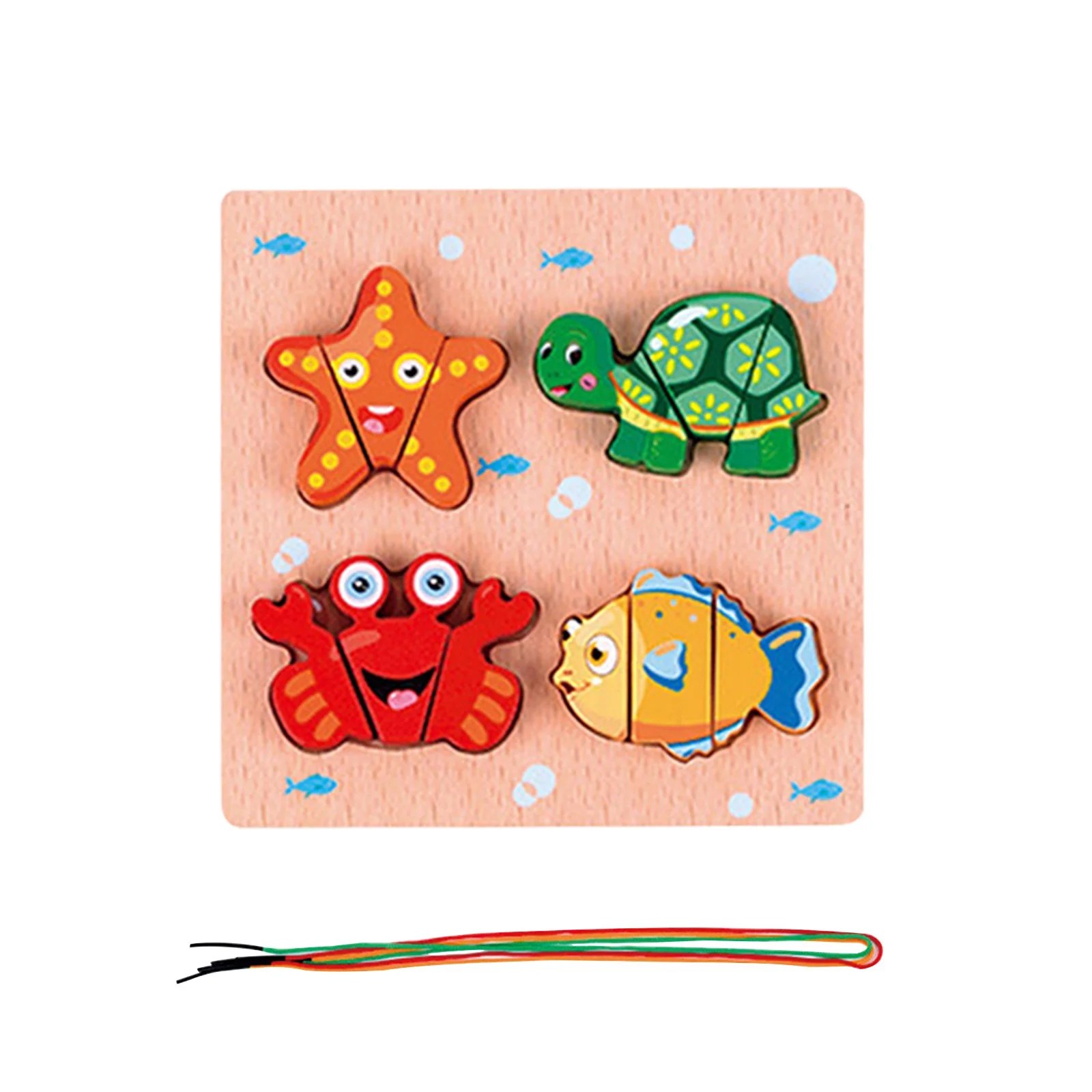 Wood Puzzles for Toddlers 13 Floor Puzzles for Kids Ages 48 Kids