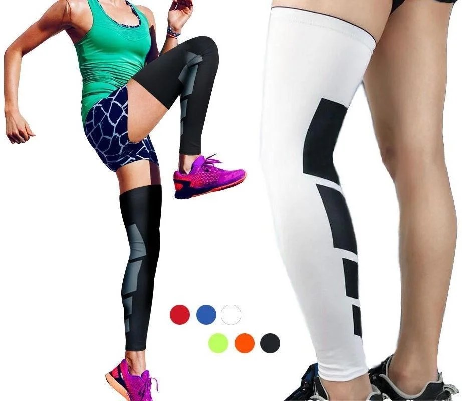 Compression Leg Sleeves Knee Brace for Sports, Running, Basketball