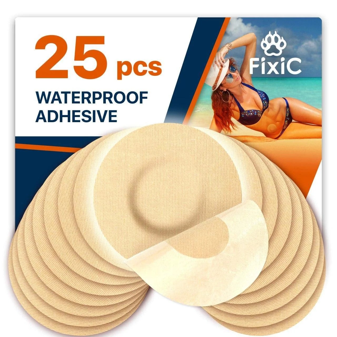 Fixic Freestyle Adhesive Patch 25 PCS Enlite Guardian NO Glue in