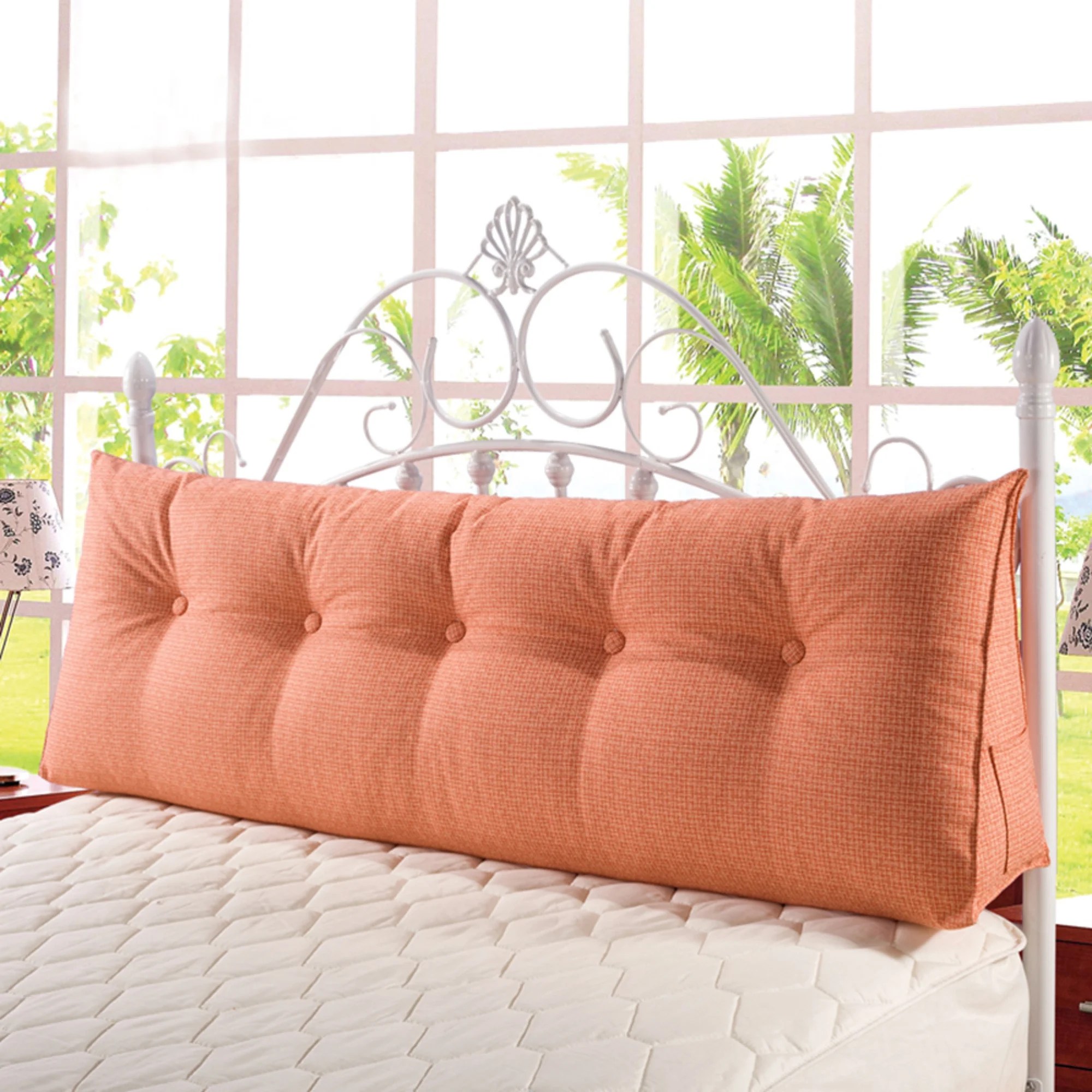 Sofa Daybed Large Filled Triangular Wedge Cushion Bed Backrest