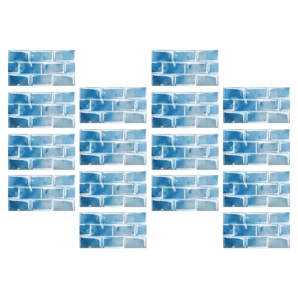 4Sheet Peel and Stick Backsplash PVC Wall Tile, Stickon Tile for