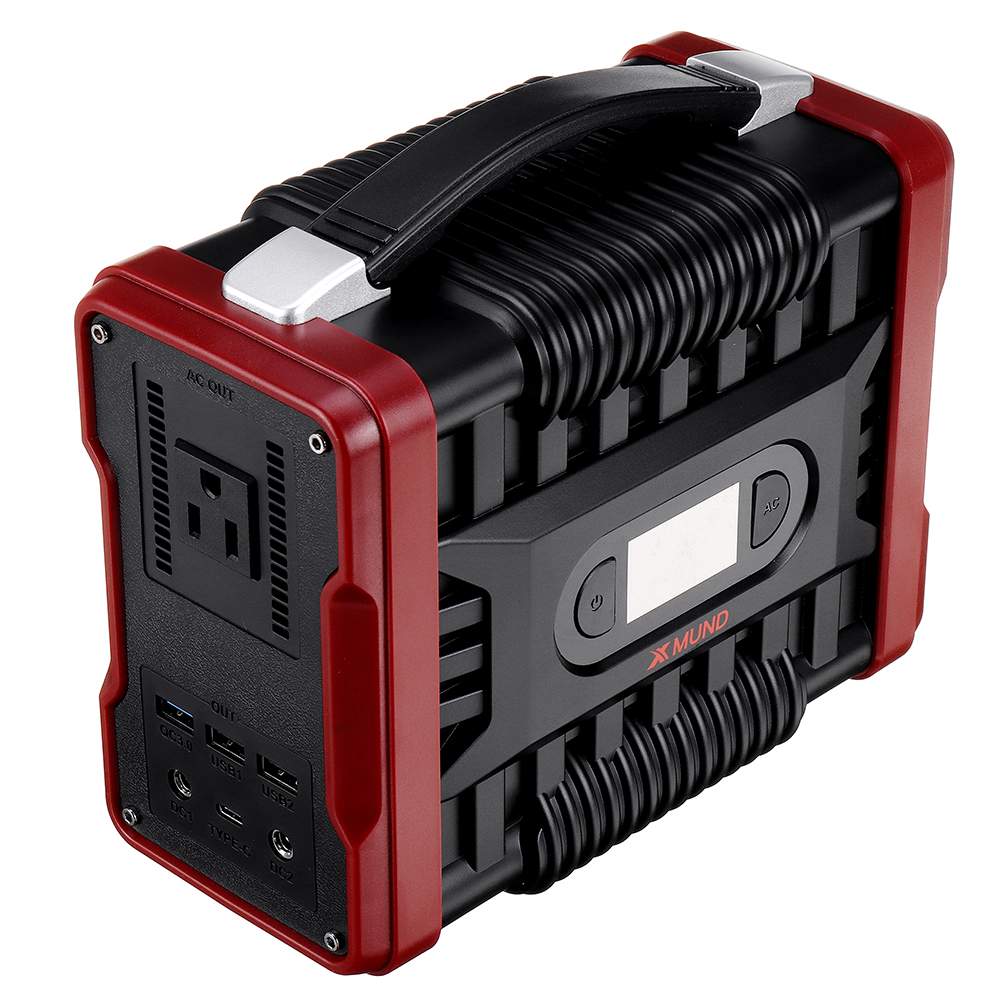 222wh Portable Power Station Solar Power Generator Emergency Energy