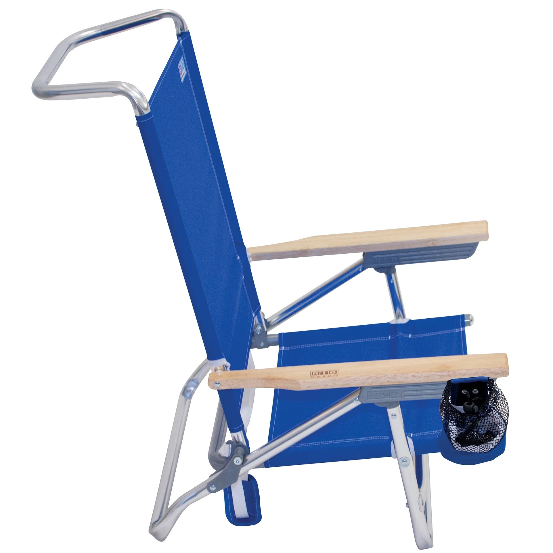 RIO Deluxe Backpack Steel Beach Chair Blue RIO Deluxe Backpack Steel Beach Chair Blue