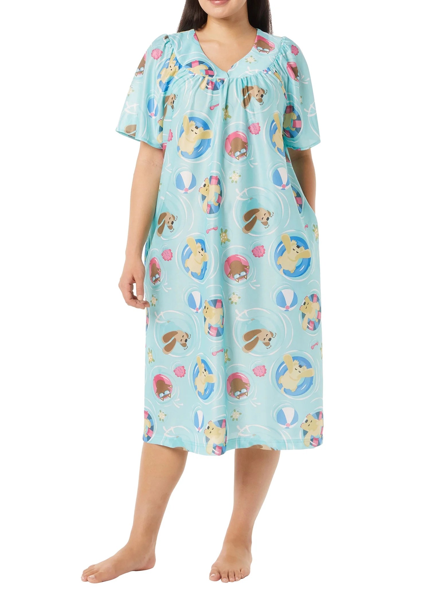 Plus Size house dresses with Pockets Dresses Images 2022