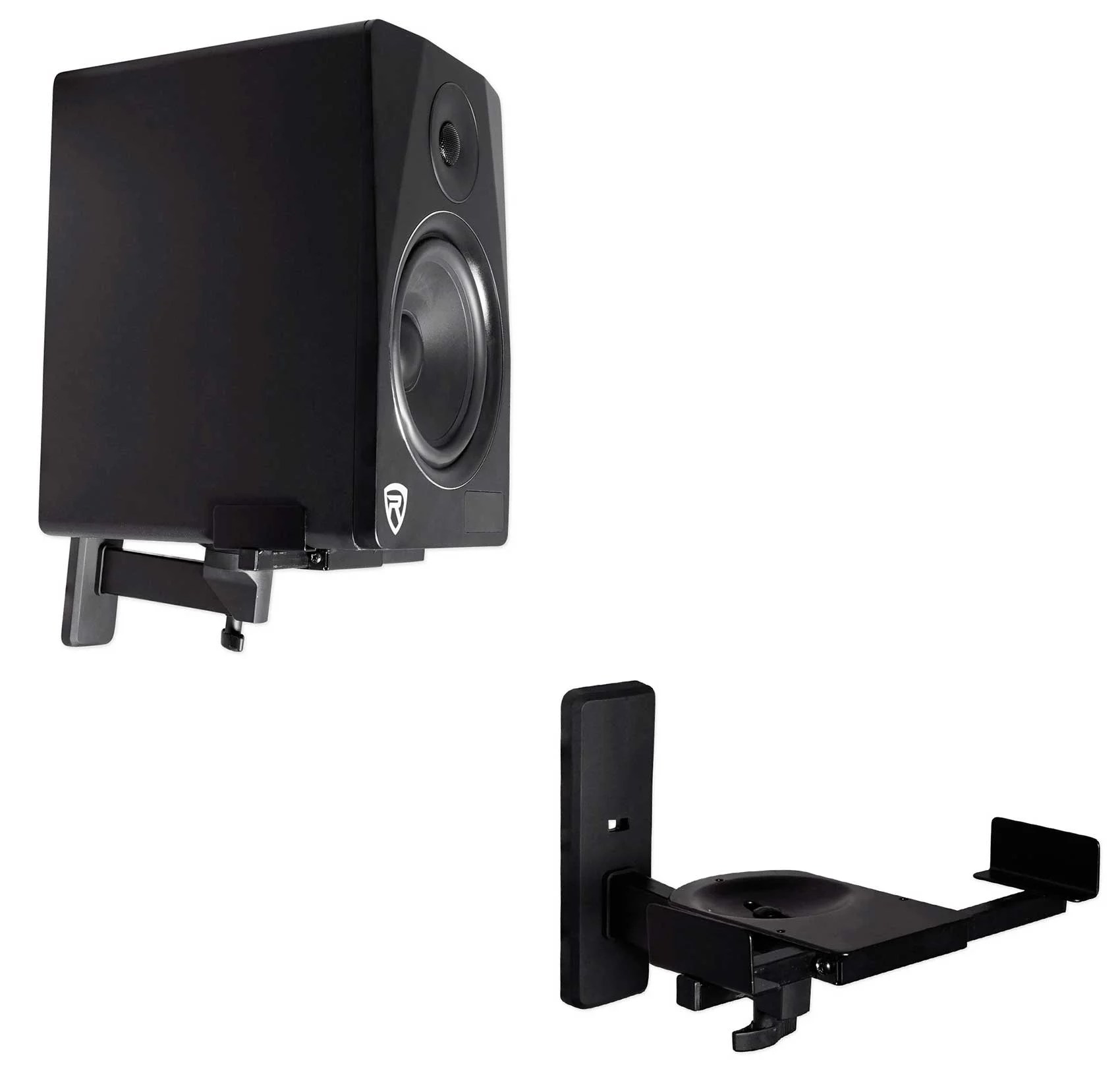Pair Wall Mount Swivel Brackets For Boston Acoustics CS23 Bookshelf