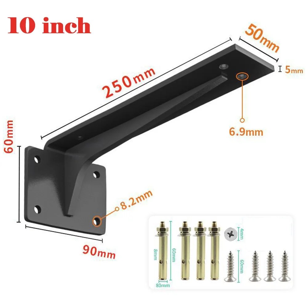 Cold Rolled Steel Industrial Wall Shelf Bracket Heavy Shelf Support Brackets