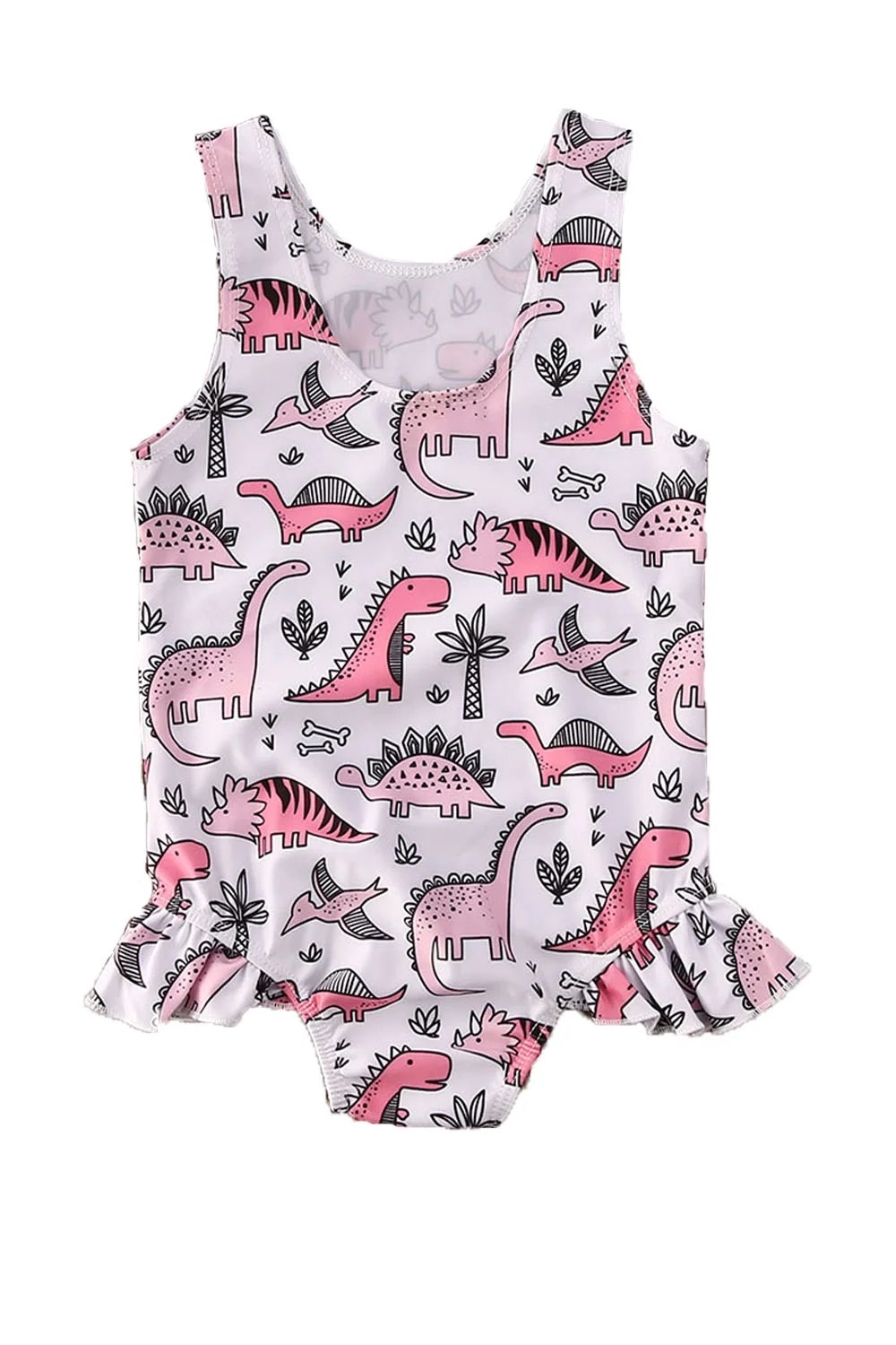 Bmnmsl Kids Baby Girls Dinosaur Bikini Swimwear Swimsuit Bathing Suit