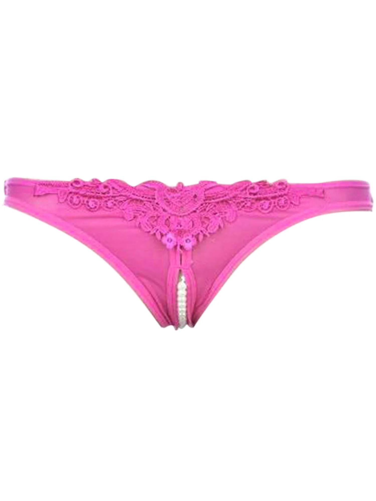 Simplicity Women's Sexy Comfort Underwear Crotchless Panty Thong W