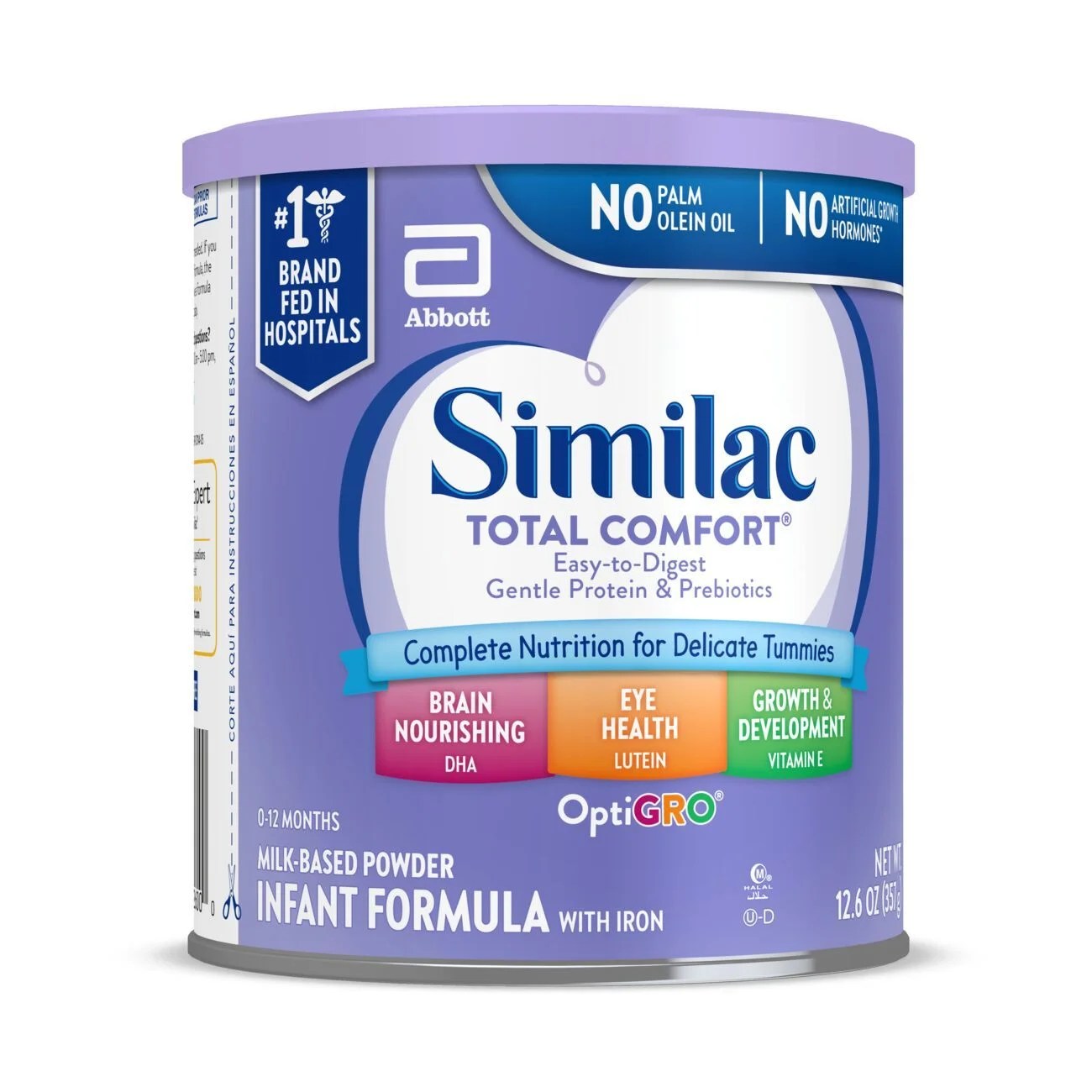 Similac ProTotal Comfort NonGMO Powder Infant Formula Connecticut