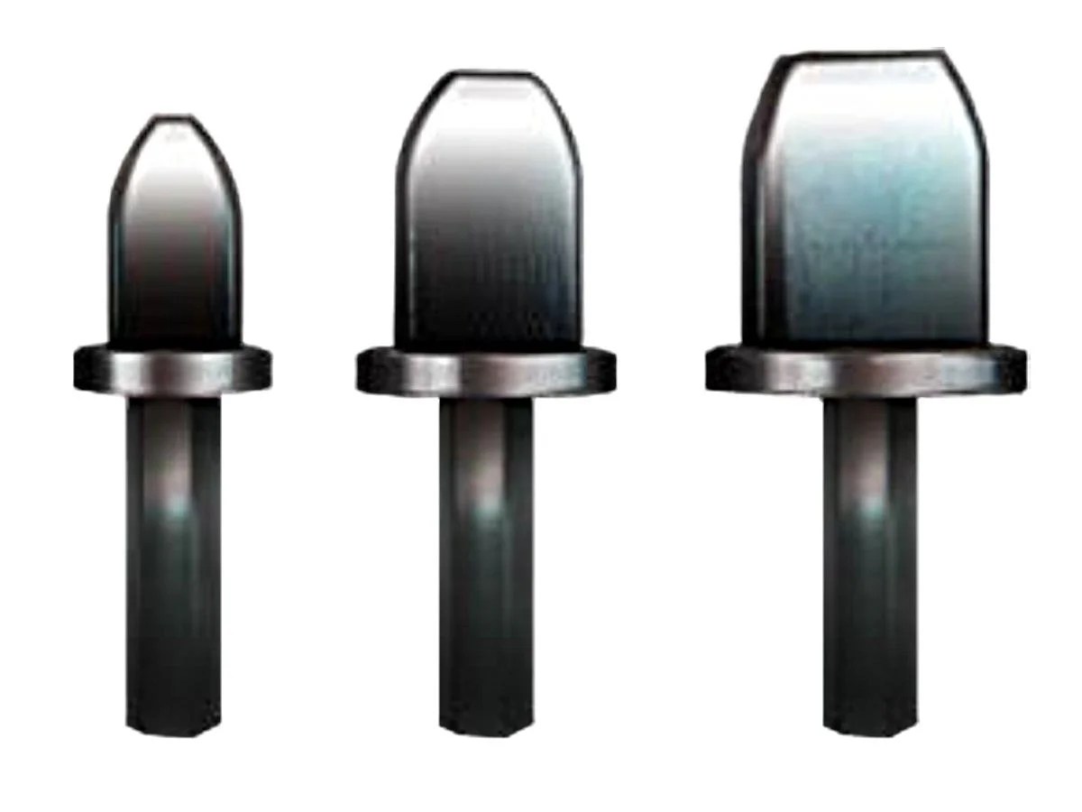 Migrare PSPIN100 Heavy Duty Drill Bit Swage Tool Kit 1/2", 3/4" And 1