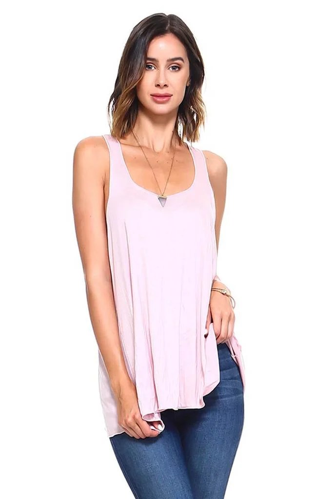 Simplicitie Simplicitie Women's Sleeveless Loose Fit Flowy Workout Simplicitie Simplicitie Women's Sleeveless Loose Fit Flowy Workout