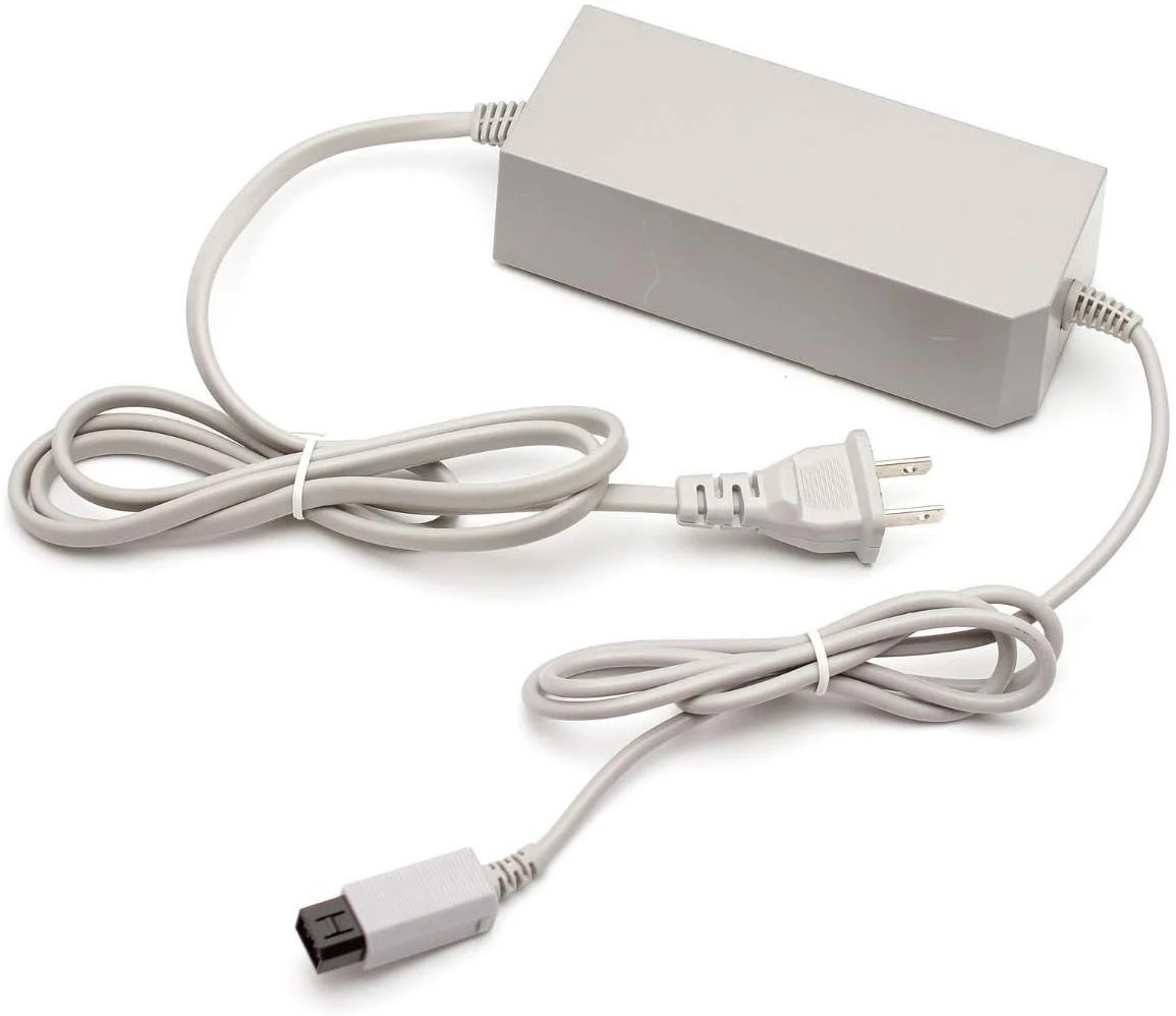 Wiresmith Ac Power Adapter Charger for Nintendo Wii Console